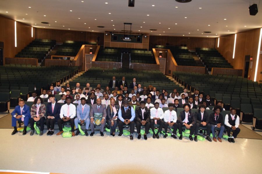 My Brothers Keeper members and Westbury High School UFSD staff and administrators gather together for the Leadership Summit.