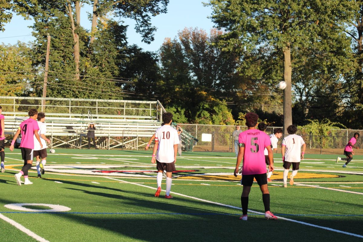 Boys Varsity Soccer Hicksville on October 16, 2024