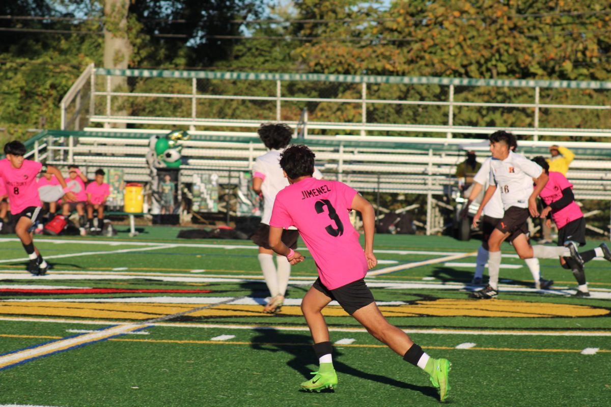 Boys Varsity Soccer Hicksville on October 16, 2024