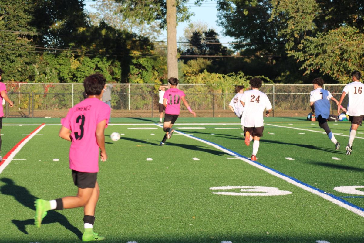 Boys Varsity Soccer Hicksville on October 16, 2024