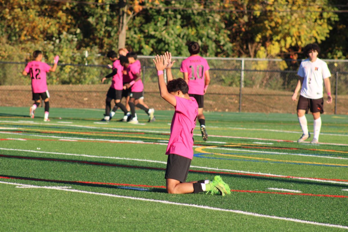 Boys Varsity Soccer Hicksville on October 16, 2024