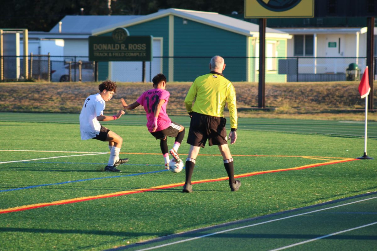 Boys Varsity Soccer Hicksville on October 16, 2024