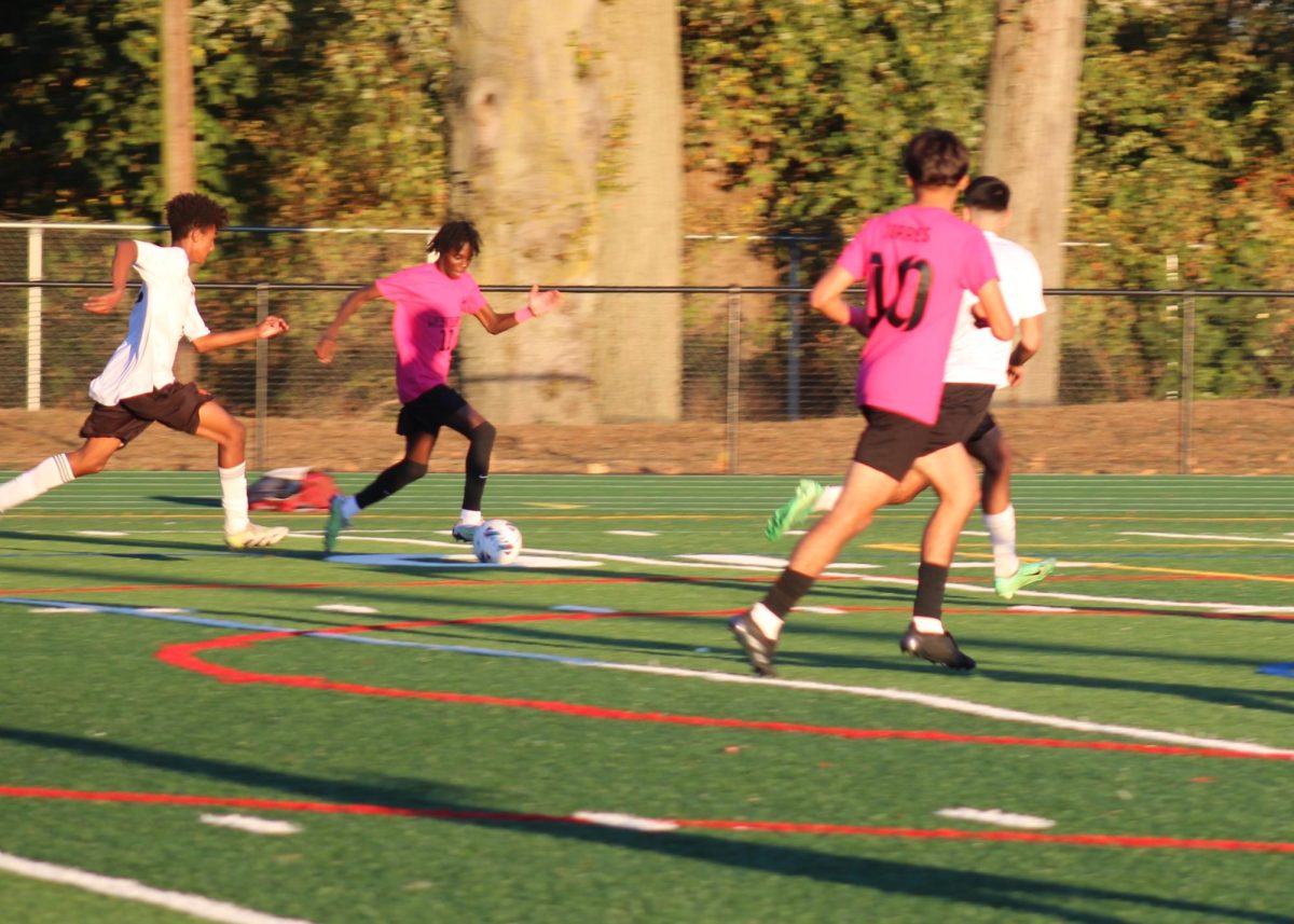 Boys Varsity Soccer Hicksville on October 16, 2024