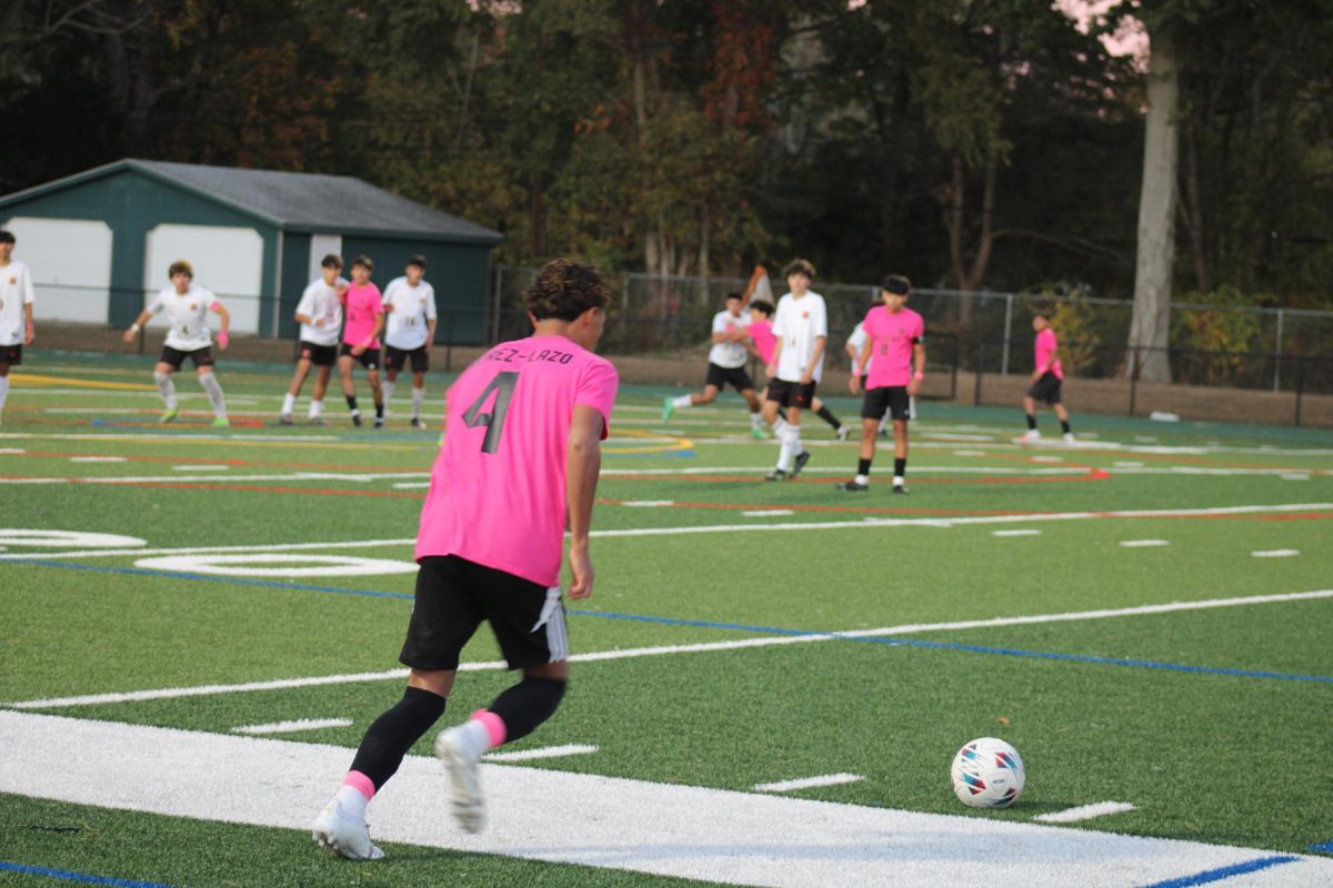 Boys Varsity Soccer Hicksville on October 16, 2024