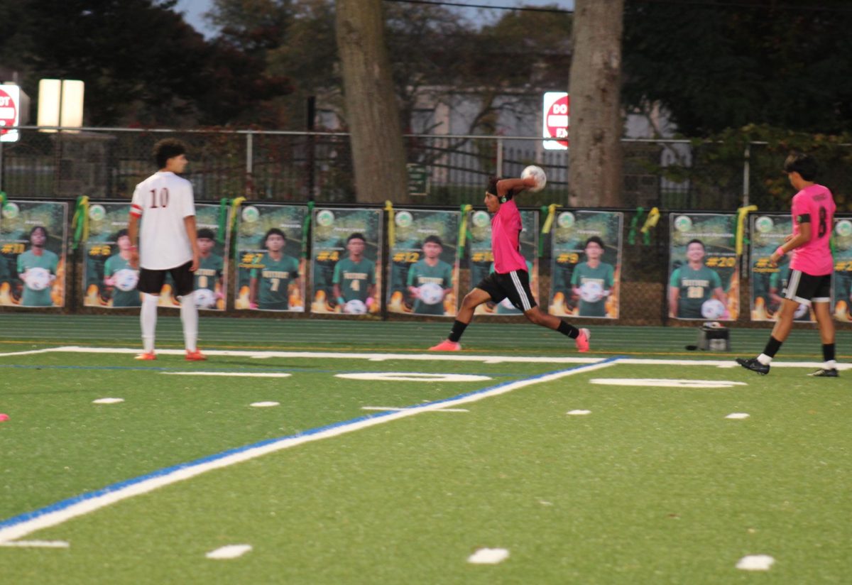 Boys Varsity Soccer Hicksville on October 16, 2024