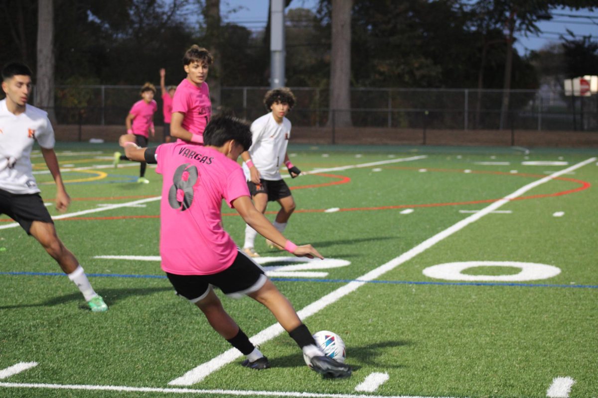 Boys Varsity Soccer Hicksville on October 16, 2024