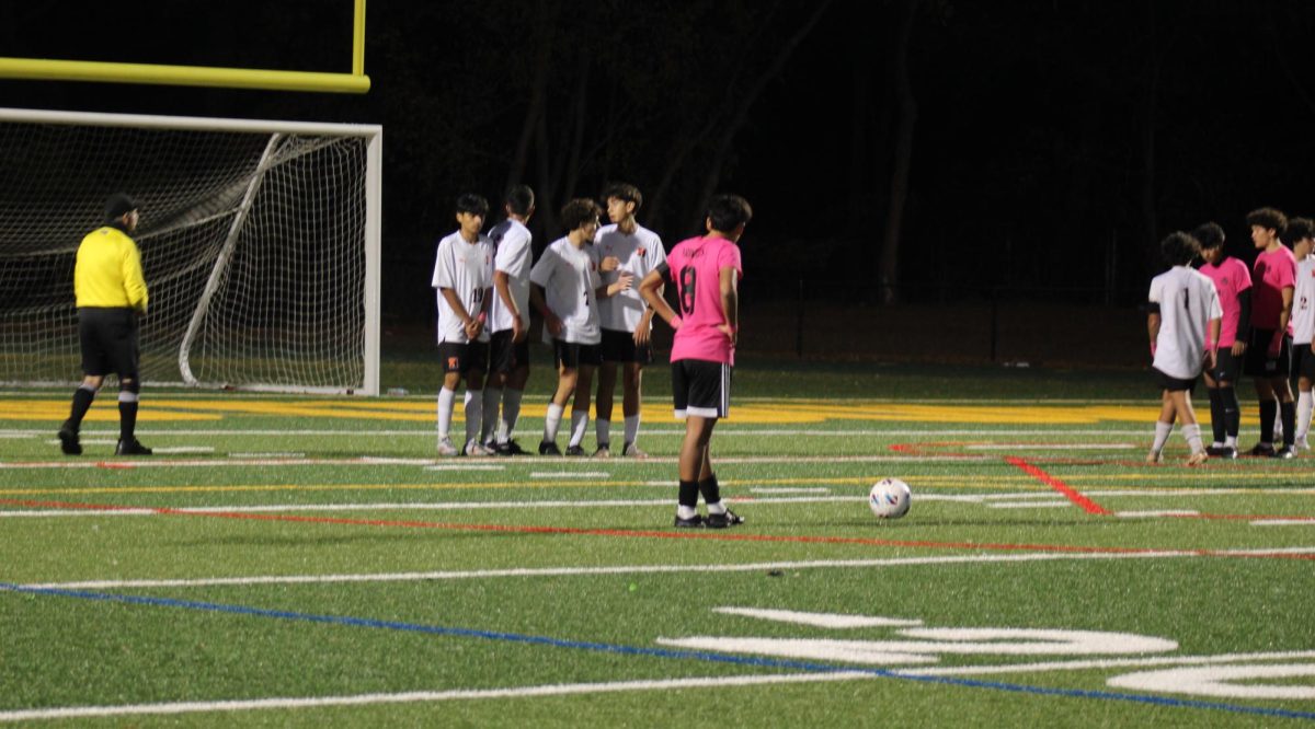 Boys Varsity Soccer Hicksville on October 16, 2024