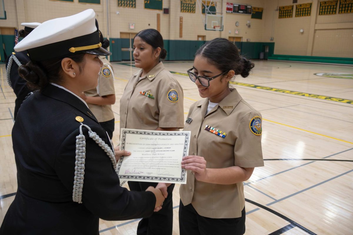 Promotion ceremony