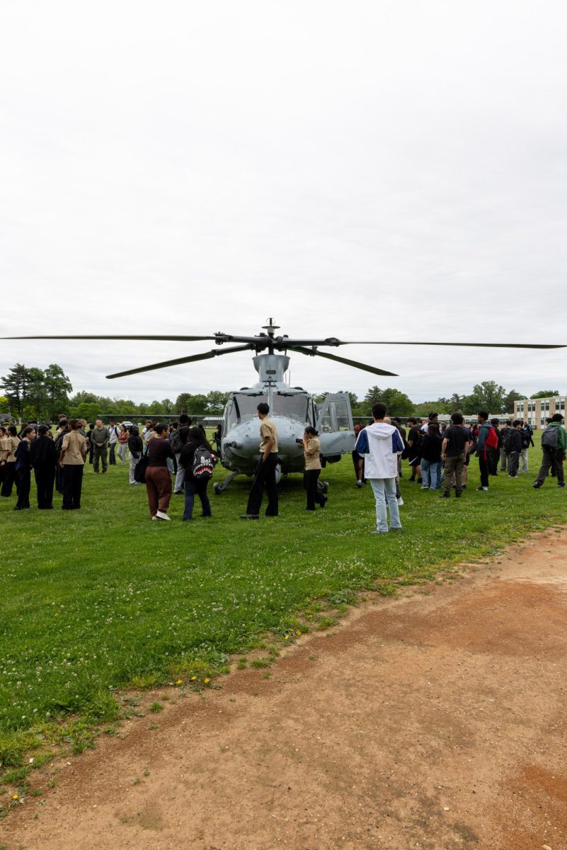 Annual Military Helicopter Landing 